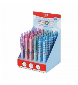 Esferográfica Gel POP Kitty Apagável Azul 0,5mm Sortido 1un