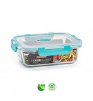 Caixa Hermética Vidro c/ Válvula Luxe 1,04L Sortido