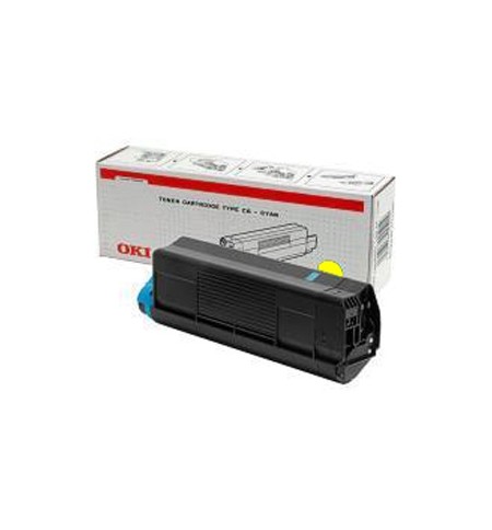 Toner OKI Amarelo 43872305 2000 Pág.