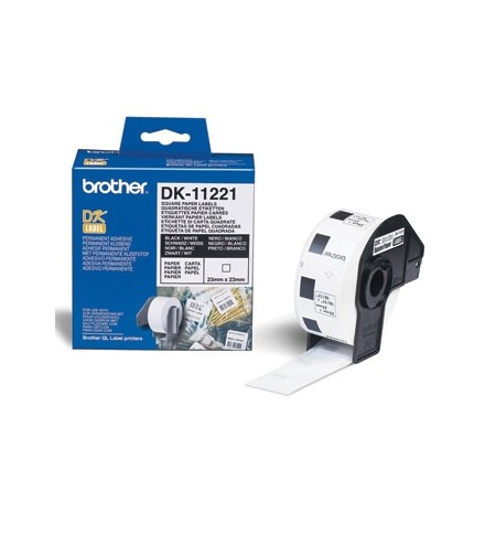 Etiquetas Pré-Cortadas Papel Térmico 23x23mm 1000un