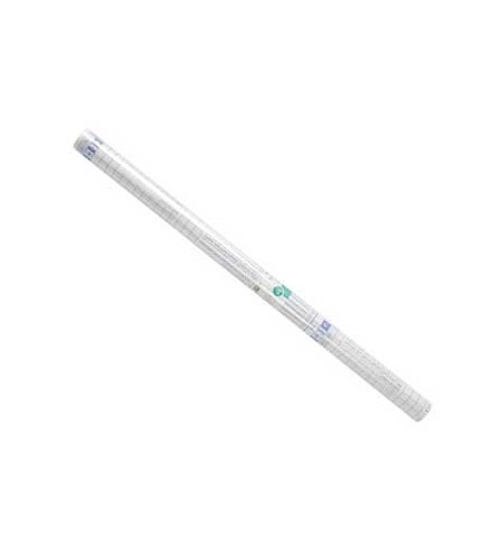 Forra Livros Autocolante 050cmx20m Transparente Rolo 1un