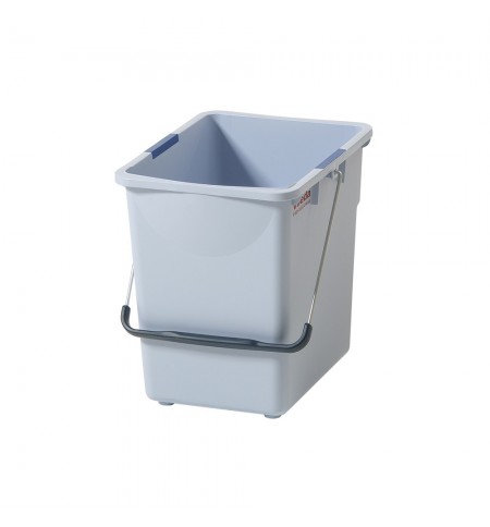 Balde 25L Single Cinza Vileda Professional