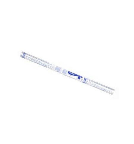 Forra Livros Autocolante 050cmx3m Transparente Rolo 1un