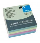 Bloco Notas Aderentes 075x075mm Pastel Cubo 400 Folhas