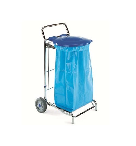 Contentor 120L c/Pedal e Rodas (muda Cor Pelo Saco)