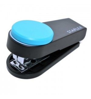 Agrafador Mini Nº10 12 Folhas Max 10XS Azul