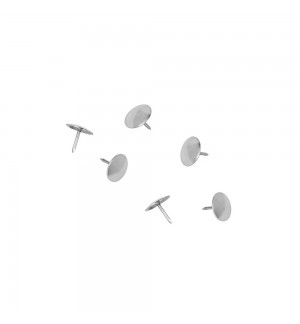 Pioneses Niquelados Diametro 9mm Epene Cx100un