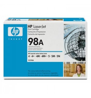 Toner HP 98A Preto 92298A 6800 Pág.