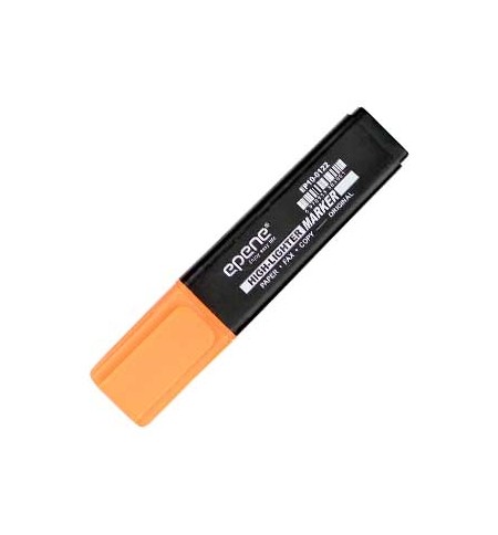 Marcador Fluorescente Epene EP10-0122 Laranja 1un