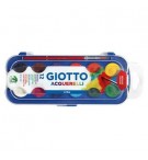Conjunto Aguarelas 12 Cores 30mm + Pincel Giotto