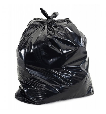 Sacos Lixo 050L 60x80cm 15my Preto 10un