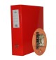Pasta Arquivo L/L 310x290x80mm Vermelho