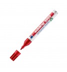 Marcador Permanente Grosso Edding 3000 1,5-3mm Vermelho 1un