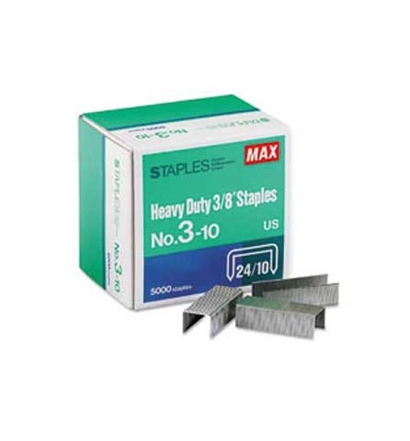 Agrafos Nº3-10 24/10 Max (55/70 Folhas) Cx5000un
