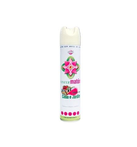 Inseticida Aerosol Moscas e Mosquitos Vinfer Casa 300ml
