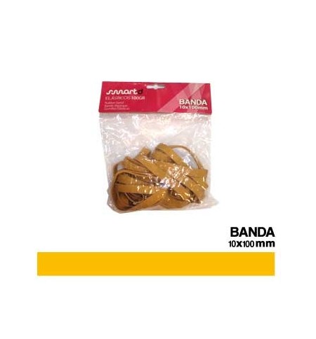 Elásticos 10x100mm Banda 100g