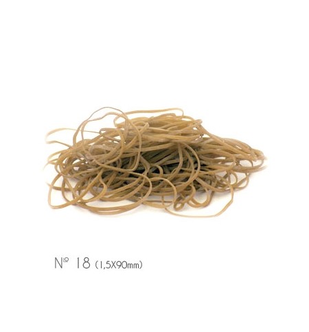 Elásticos 01,5x90mm Nº18 Nº09 1Kg