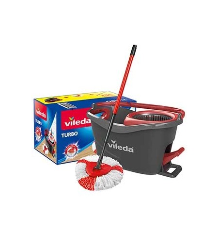 Balde com Pedal e Esfregona Turbo Vileda