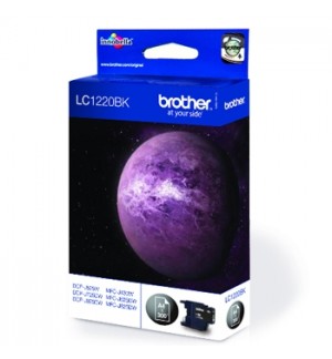 Tinteiro Brother LC1220BK Preto 7,8ml 300 Pág.