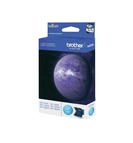 Tinteiro Brother LC1220C Azul 4,8ml 300 Pág.