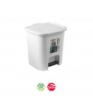 Contentor 07,5L WC Cube Branco com Pedal