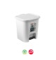 Contentor 07,5L WC Cube Branco com Pedal