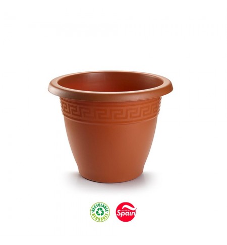 Vaso Redondo 25cm Terracota