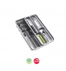 Tabuleiro para Talheres 2 Peças Prata