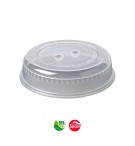 Tampa para Microondas 26x26x6,5cm Transparente