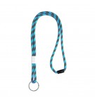 Fita Multiusos Pescoço Tubular Ajuste Metálico Azul 2x45cm