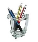 Porta Lápis Cristal Smead Verde