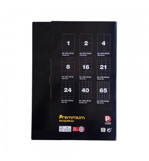 Etiquetas 105x074mm 100Fls A4 800un