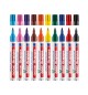 Marcador Permanente Grosso Edding 3000 10 Cores 1,5-3mm 10un