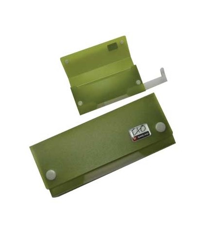 Estojo Plastico Smead c/compartimento inferior Amarelo Limao