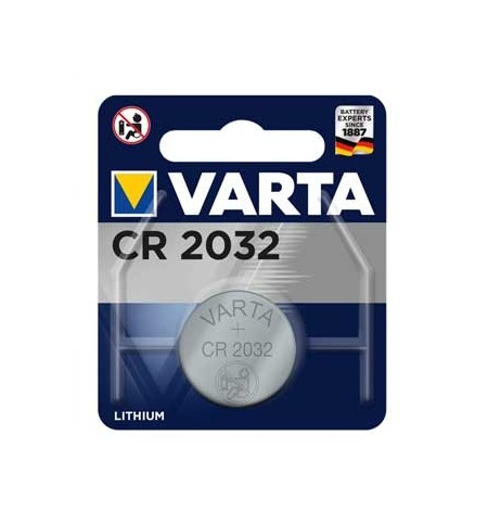 Pilhas CR2032 Lithium 3V 230mAh Varta 1un