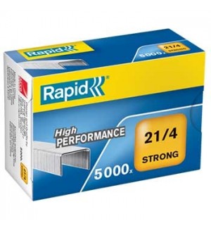 Agrafos Nº25 21/4 Rapid (2/20 Folhas) Cx5000un