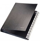 Pasta Assinaturas Leitz 5824 - A-Z Divisoes Preto