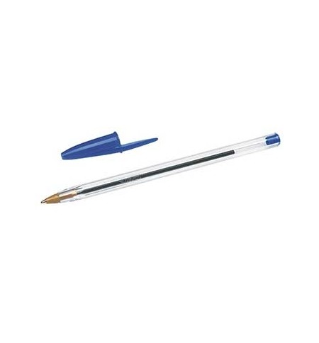 Esferográfica BIC Cristal Ball Point Azul 1mm 50un
