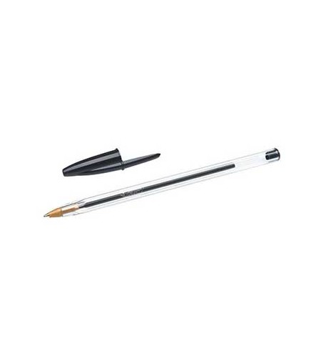 Esferográfica BIC Cristal Ball Point Preto 1mm 50un