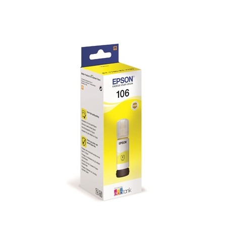 Tinteiro Epson 102 Amarelo C13T03R440 70ml 6000 Pág.