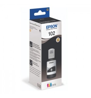 Tinteiro Epson 102 Preto C13T03R140 127ml 7500 Pág.