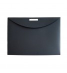 Pasta Porta Desenhos Plástico A3 c/Pega Preto