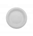 Pratos 18cm Cartão Redondo Branco 50un