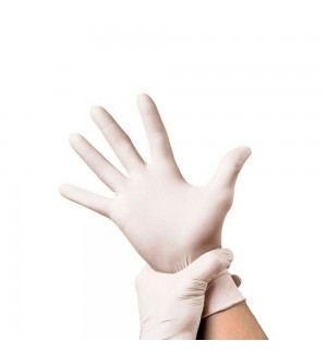 Luvas Látex Tamanho M s/Pó 50un