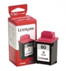 Tinteiro LEXMARK 80 Cor 12A1980 12ml 275 Pág.