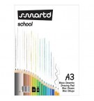 Bloco Desenho A3 125g Colado SmartD 25Fls