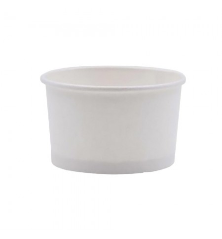 Copos Gelado 180ml Papel Branco 50un