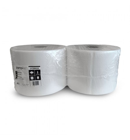 Rolo Industrial 350mx22,3cm 17g 2Fls PAMPILAR Picotado 2un