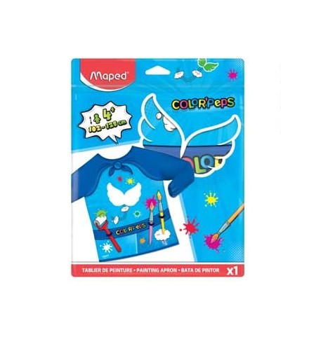 Avental Plástico Pinturas Maped 5 a 8 Anos