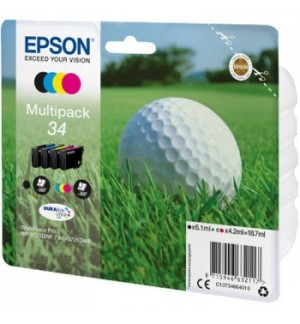 Pack Tinteiros Epson 34 4 Cores C13T34664010